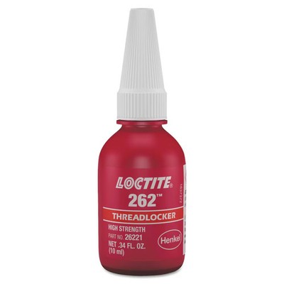 26221 Loctite Thread Sealant,# 262 thread locker,Medium to high strength,10 ml