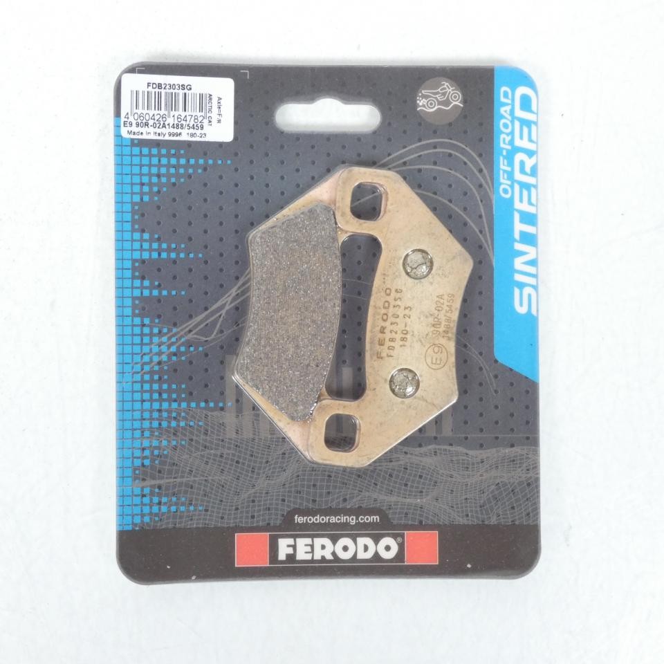 Plaquette de frein Ferodo pour Arctic Cat 1000 Mudpro en rando