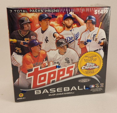 2014 Topps Update Baseball Mega Box Factory Sealed
