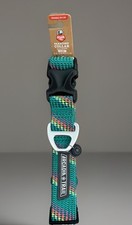 New XL Arcadia Trail High Vis. Paracord Dog Collar Heavy Duty Sm. Business     