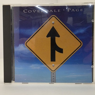 Coverdale Page CD 1993 Self Titled Geffen Rock David Coverdale Jimmy Page VG