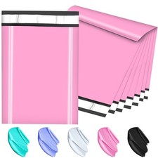 JollyTrip Poly Mailers 10x13 Inch 200 Pcs, Pink 200PC, Sakura 
