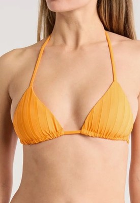 Vitamin A Swimwear Top  (Gia Triangle,No Wire, Sz XL) Bottom (Emmi Bikini, Sz L)