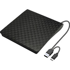 Xlyne Blu-ray Brenner Extern USB-A, USB-C, USB-A (USB 2.0) Schwarz
