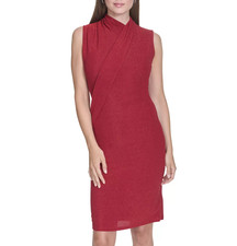 Halston Women's Glittered Sheath Dress MSRP $ 139