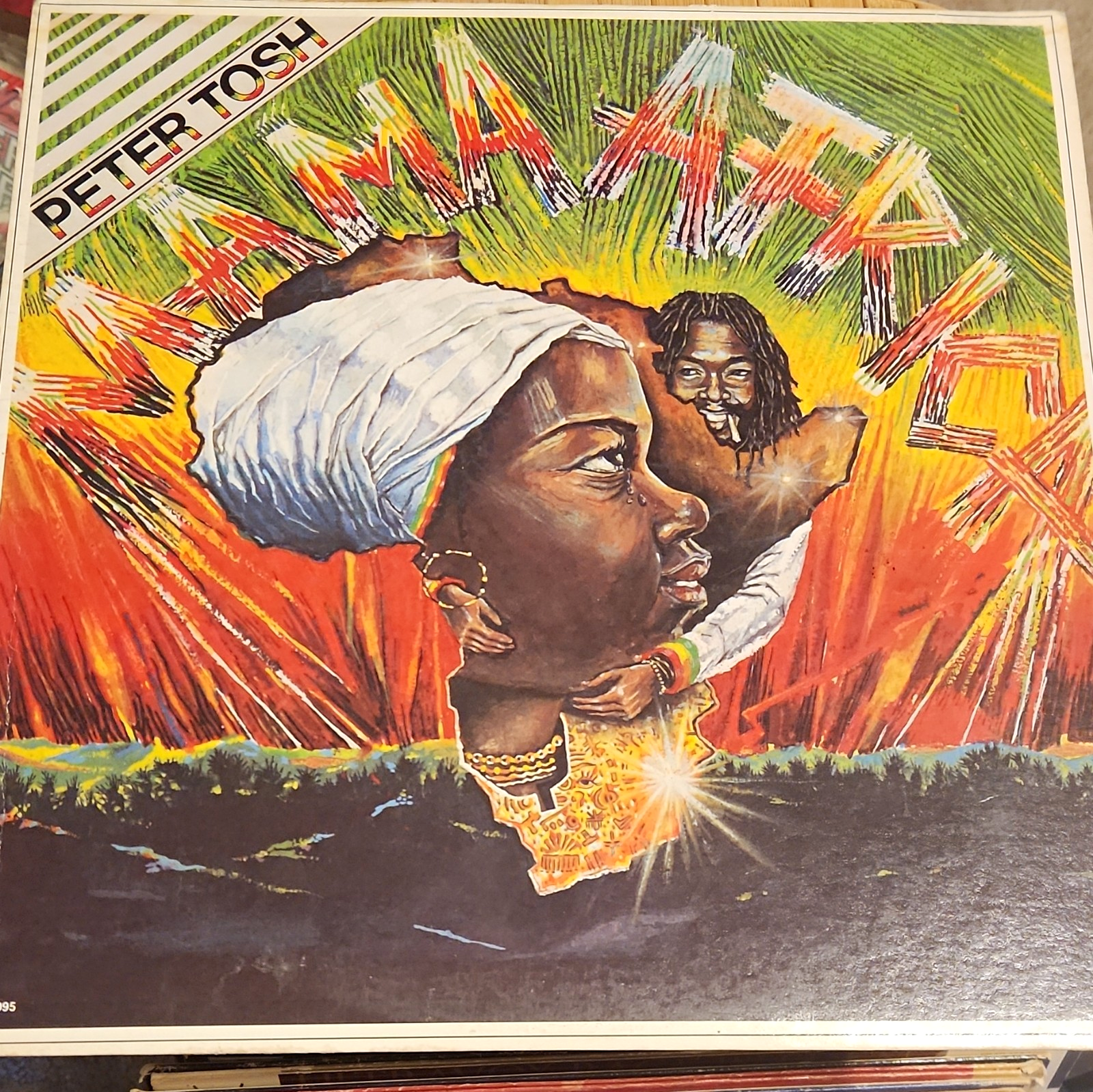 Peter Tosh Mama Africa Vinyl LP 12" 1983 EMI America SO-17095 Reggae