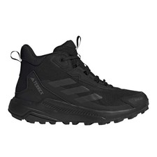 adidas Terrex Anylander Mid Rain.Rdy Hiking Womens Black Sneakers Athletic Shoe