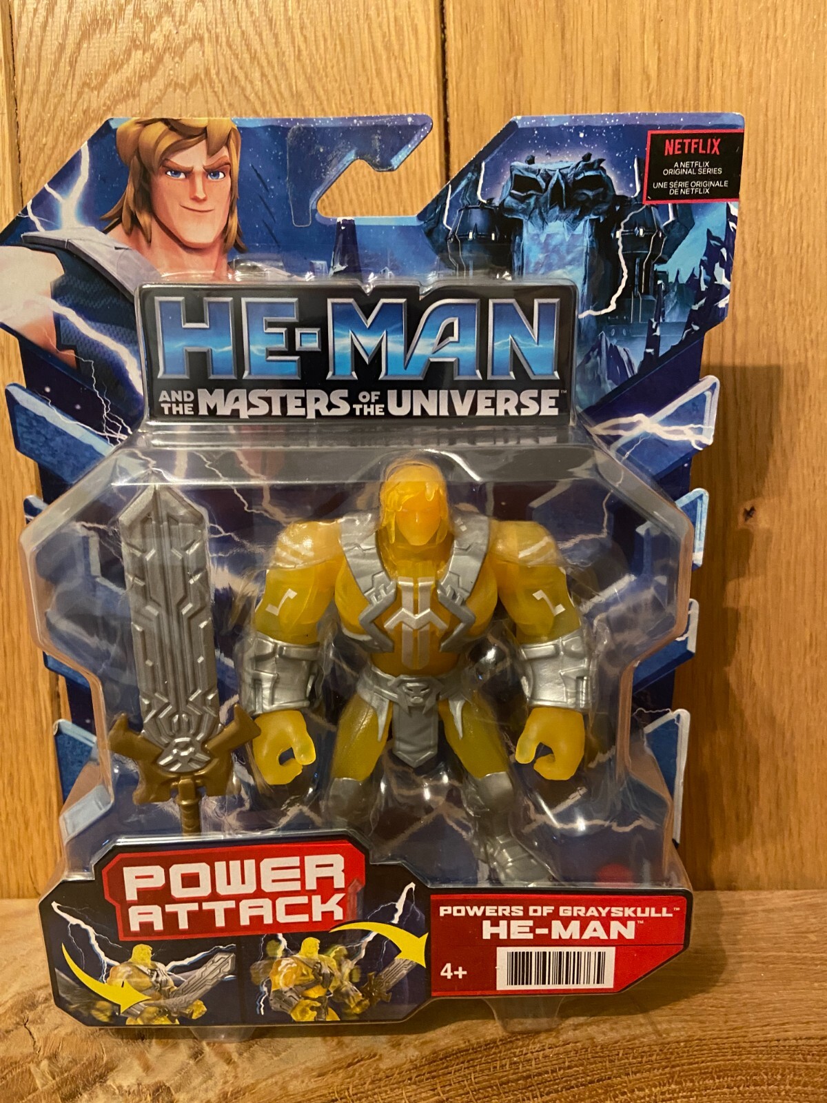 MOTU He Man Power Attack Powers of Greyskull He-Man figure (015)