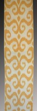 11 Yard HAND MADE UZBEK Natural SILK IKAT ADRAS FABRIC 7394