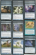 Fiesty Faerie Blue Custom Deck -Full 60 Card Deck-MTG Magic the Gathering RTP