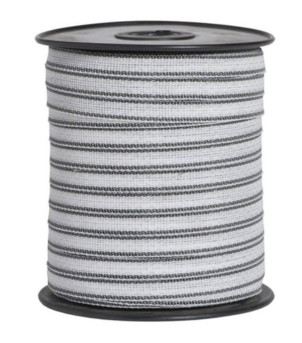 American FarmWorks PT656WH-AFW 656' x 150 lb. Polytape Electric Fencing 1/2" W