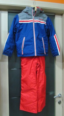 SALOPETTE TUTA DA SCI BAMBINO PHENIX TG. 6 - 10 ANNI ROSSA E BLU - PERFETTA  | eBay