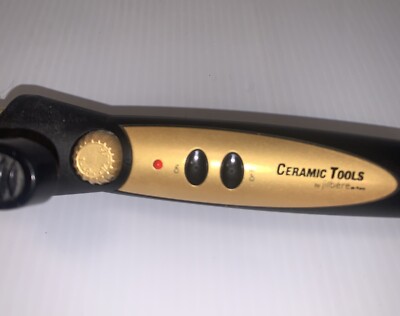 JILBERE de PARIS CURLING IRON Professional CERAMIC TOOLS Gold