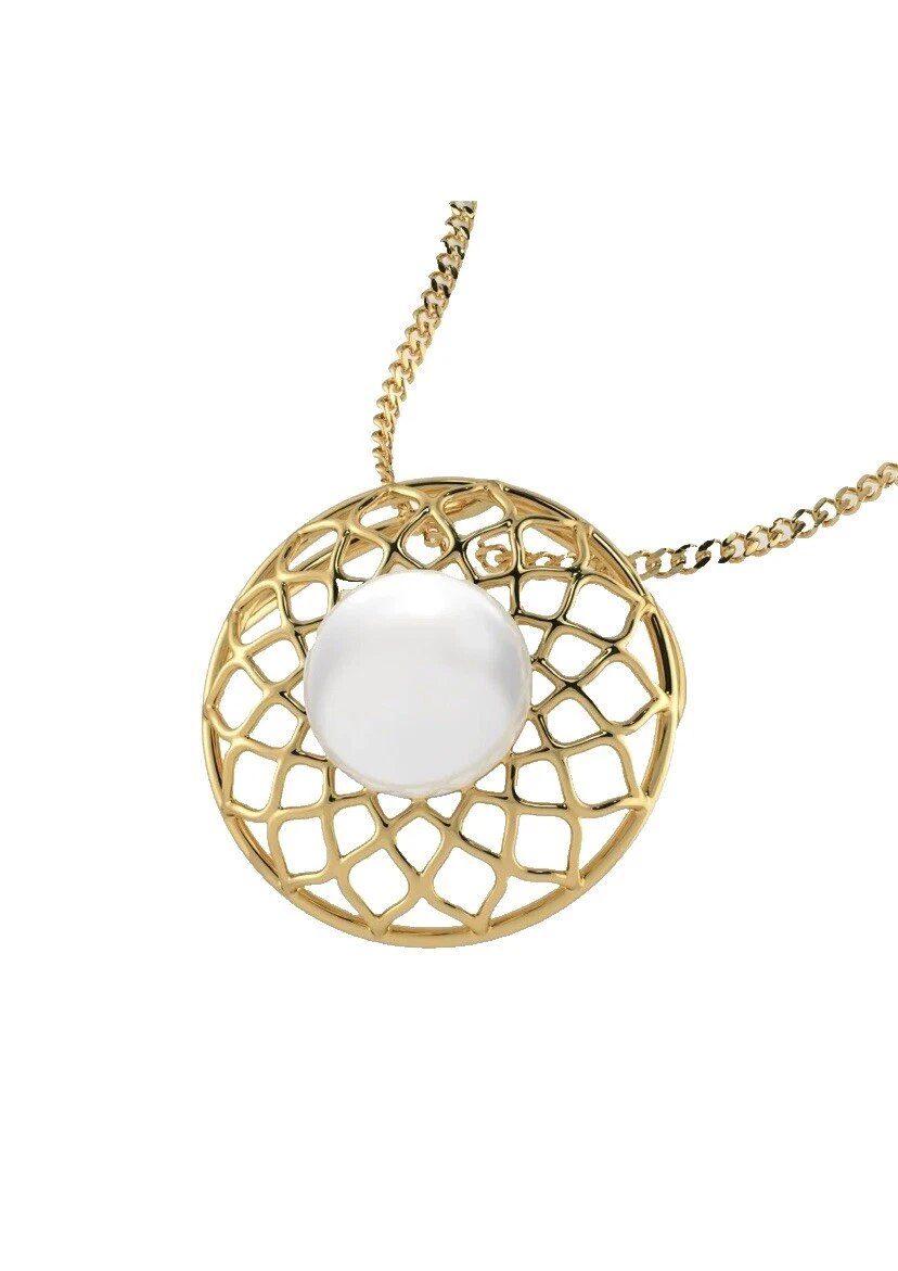 Folheado a Prata Pedra Branca Moda Colares e pingentes