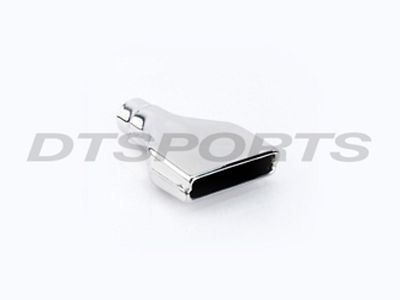 DT-027C 2 PIECE TRANS AM FIRE BIRD STAINLESS EXHAUST TIP 2.25'' INLET 10'' LONG