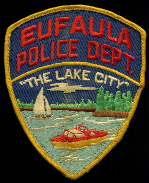 Eufaula Police Department Alabama Patch R 5 EBay