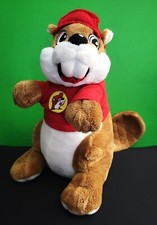 Bucee  s Beaver Mascot 10  Plush Stuffed Animal with Cap and Shirt