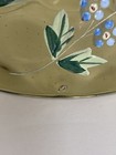 HARRACH BOHEMIAN ENAMELED THUMBPRINT DOME CHEESE DISH — photo 10