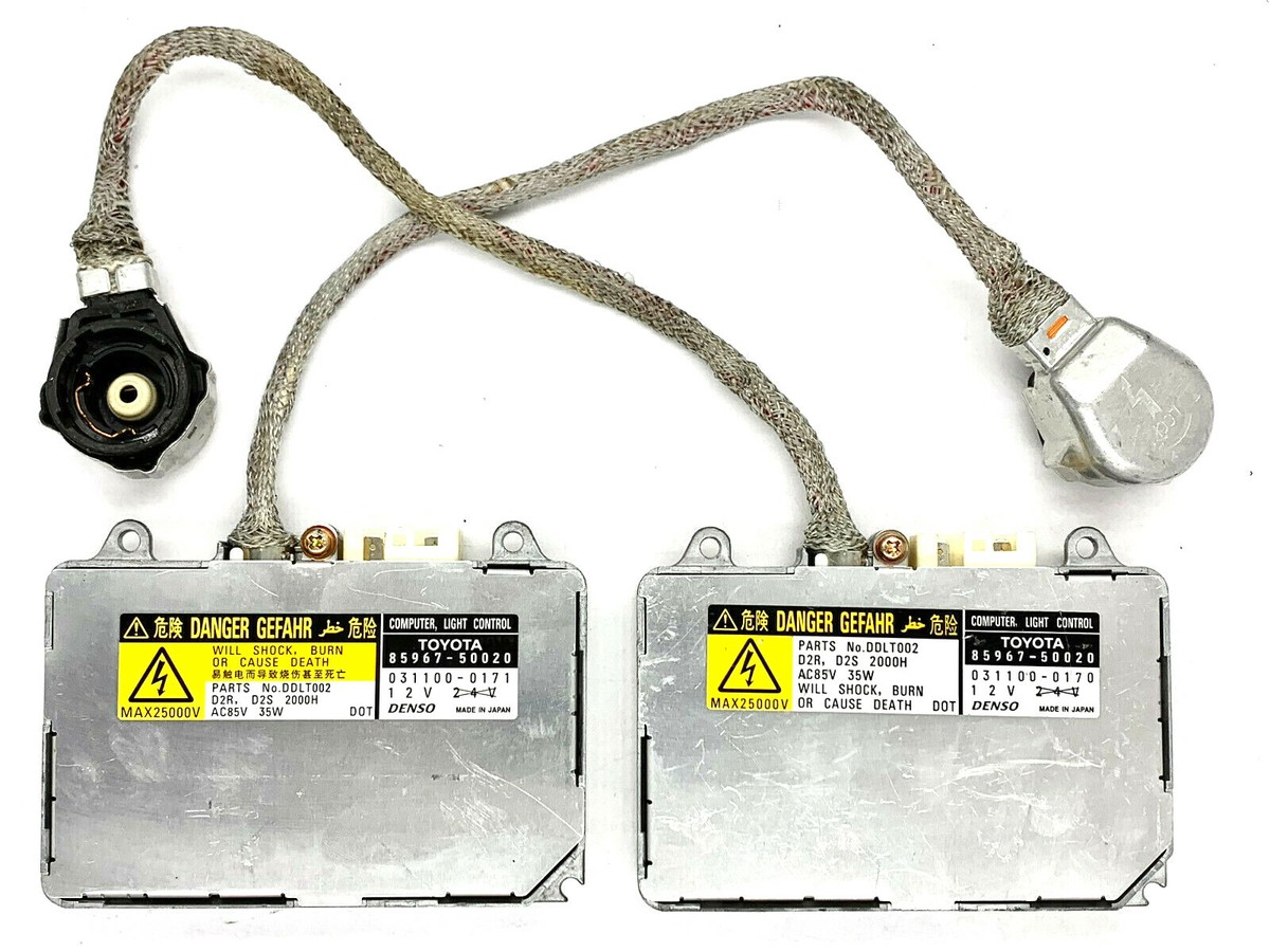 2x OEM 02-05 Lexus SC 430 Xenon HID Headlight Ballast