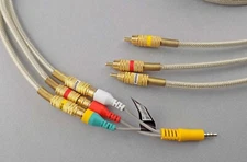 Samsung Adaptor Connect Analog Stereo Audio / Composite Video to TV w/9ft Cable 