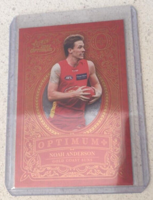 2022 Optimum plus Noah Anderson #333/450 Gold Coast Suns OP75