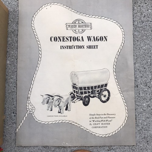 Wagon Masters CONESTOGA WAGON Model Kit Wagons of the Old West eBay