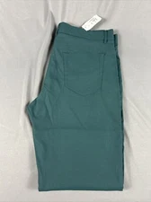 Greyson Golf Pants Wainscott Trousers 34 x 32 Forrest Green Polyester MSRP $198