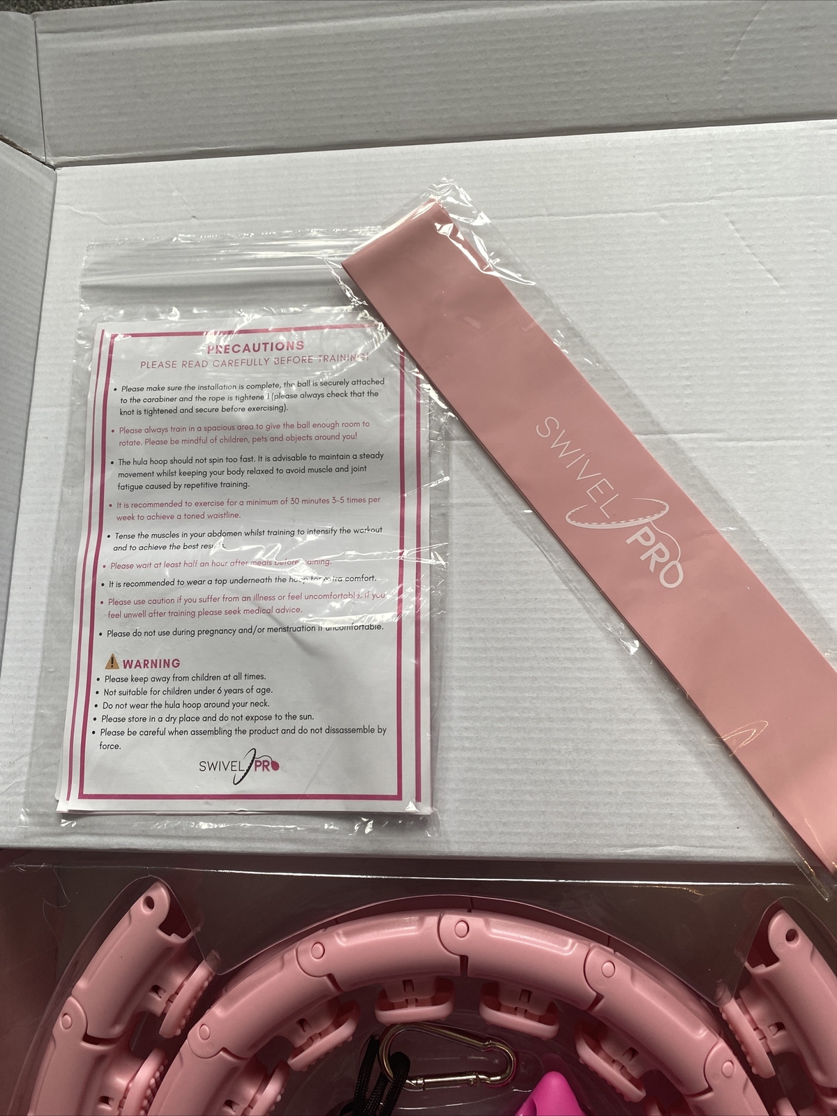 SWIVEL PRO® UK Smart Weighted Hula Hoop with Weight Ball for Adults eBay