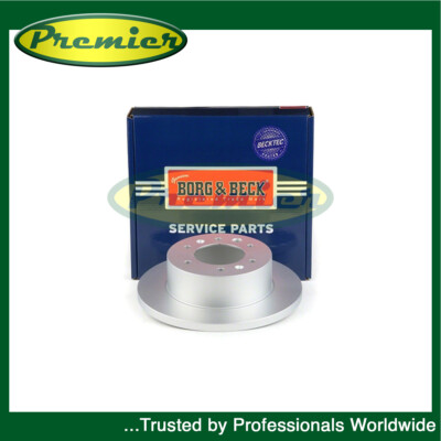 Premier Rear 1x Brake Disc Fits Hyundai H350 2015- 2.5 CRDi 5276159000