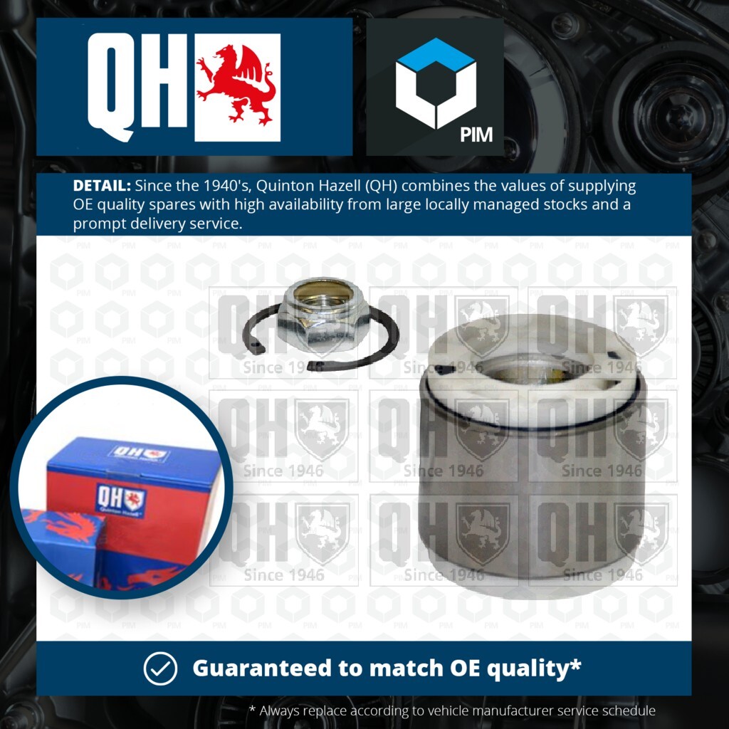 2x Wheel Bearing Kits fits RENAULT CLIO Mk1, Mk2 1.4 Rear 91 to 08 QH New