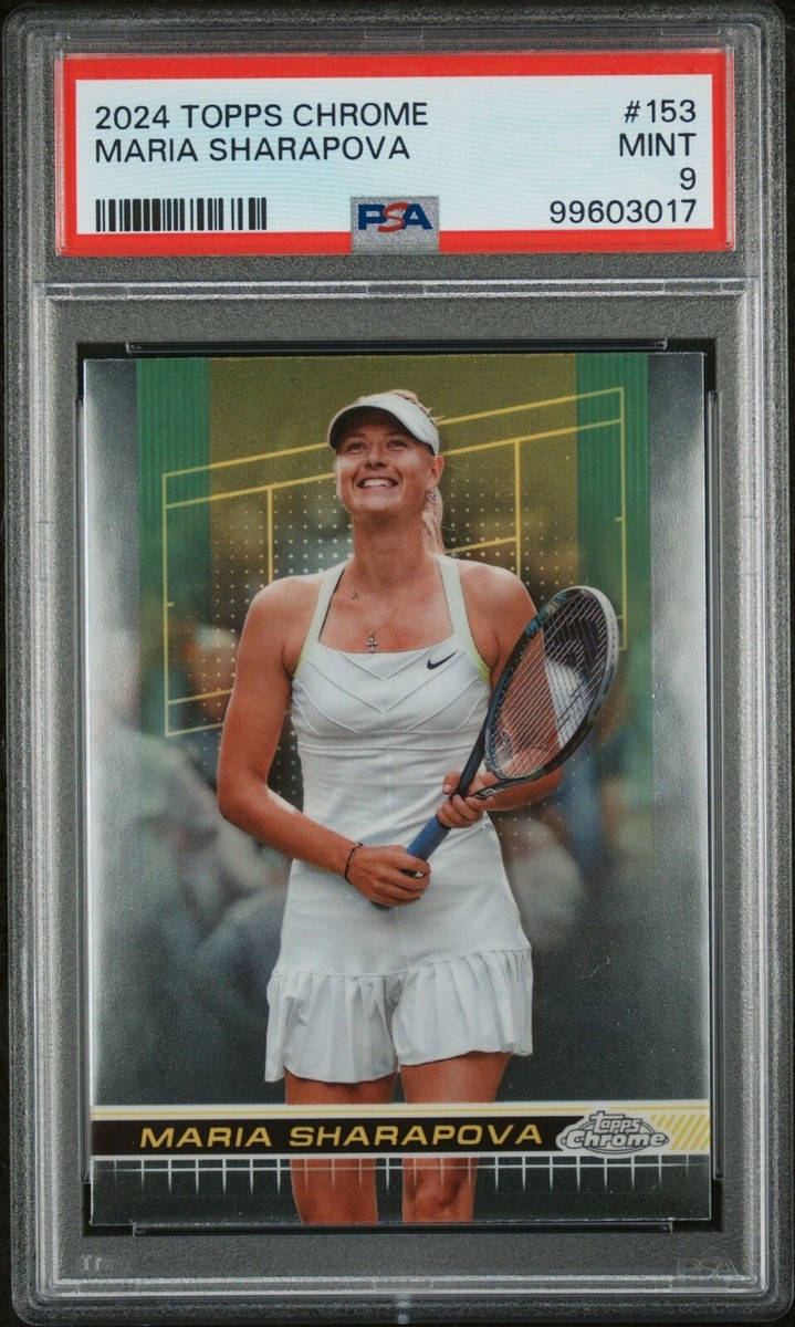 その他 2024 Topps Chrome Maria Sharapova PSA 2024 Topps Chrome - Maria Sharapova #153 for sale online | eBay