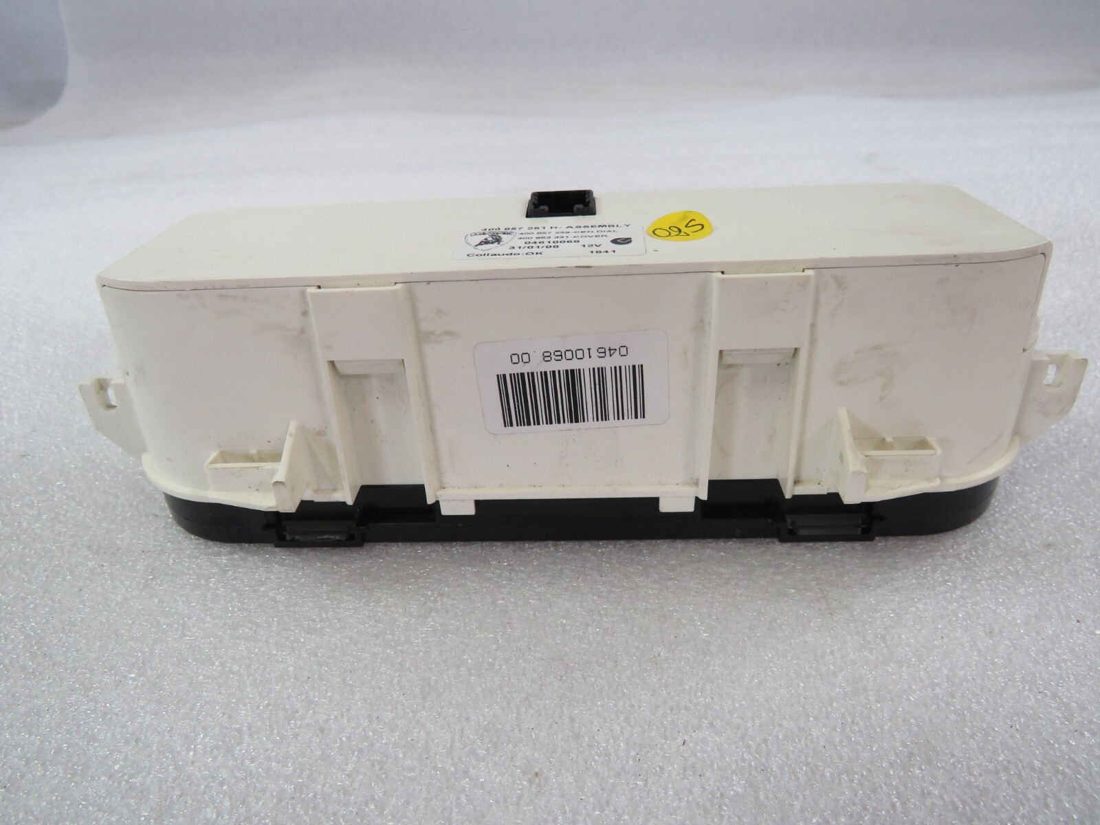 Lamborghini Gallardo, Oil PSI, Oil Temp, Battery Gauge, Used, P/N 400857251H