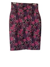 floral print pencil skirt