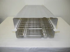 ASP STERRAD NX 10033 STERILIZATION CHAMBER CAGE ASSEMBLY W/ 2 SLIDE OUT DRAWERS