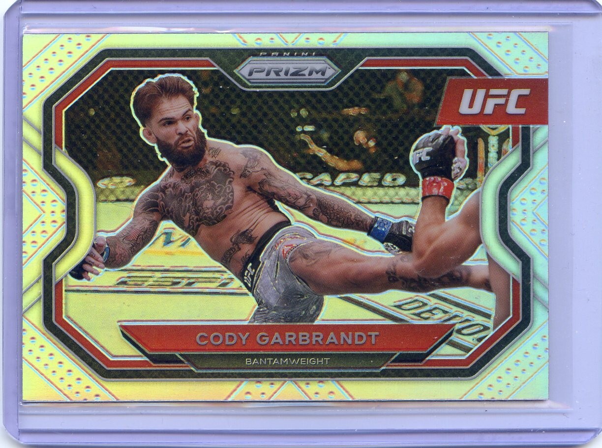2021 Panini Prizm UFC MMA Silver NO. 106 Cody Garbrandt