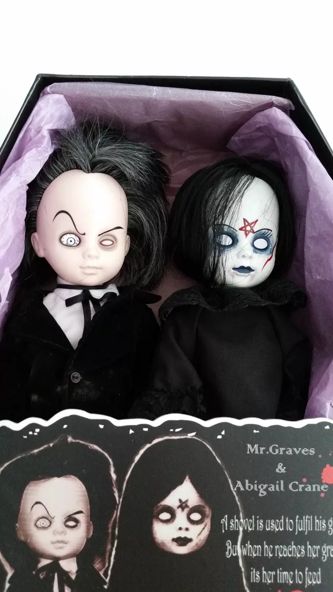 MEZCO Living Dead Dolls Abigail Crane and Mr. Graves