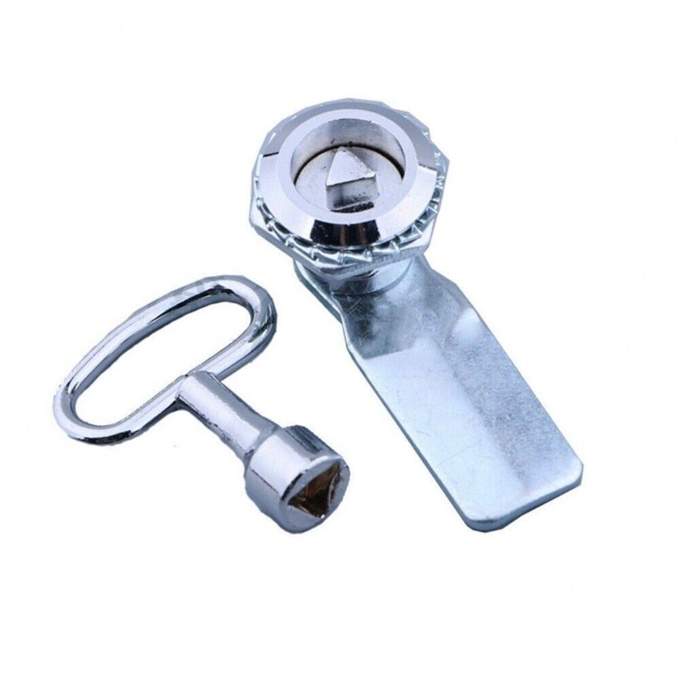 Gas Meter Cam Lock & Key Gas Electric Meter Door Box Latch