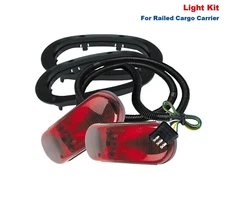 Light Kit for  Hitch Mount Railed Cargo Rack, Basket Carrier