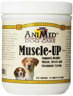 AniMed Dog Care Muscle-Up Powder for Dogs (16 oz., 454g)