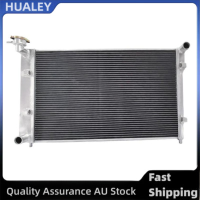 Vy Commodore Radiator 3 Rows Aluminum Radiator Fits 2002-2004 Holden VY Commodore V6 3.8L ...