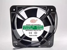 1PCS QA15050HBL2 AC220V-240V 0.22A/0.23A 37/38W 150 150 50MM Axial Cooling Fan