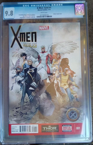 cgc 9.8 X-Men: Gold #1 Olivier Coipel Cover