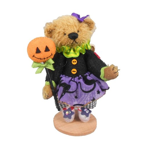 adorable DEB CANHAM Artist Designed miniature TEDDY BEAR with box