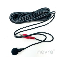 Microphone Portable Clip-on with Male AV Jack Output