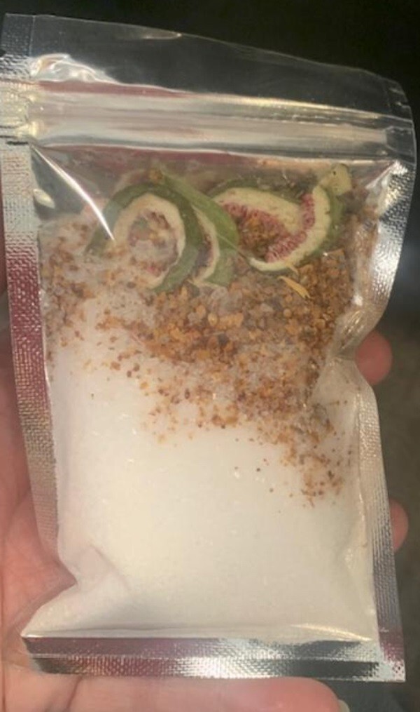 Hand Made Relaxing Foot Soak Salts Fizzy 3 packages per orde