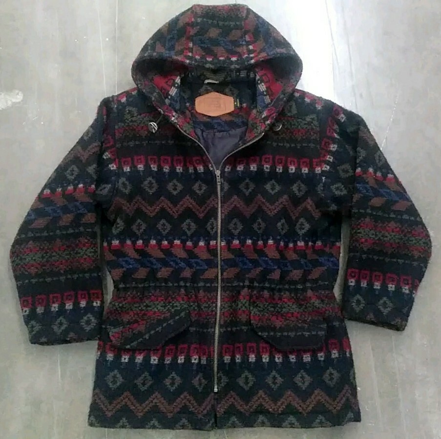 woolrich aztec coat