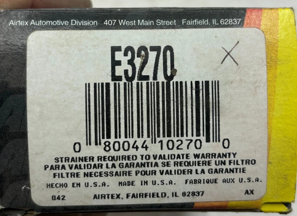 Airtex E3270 Electric Fuel Pump ⭐ - Image 2 of 4