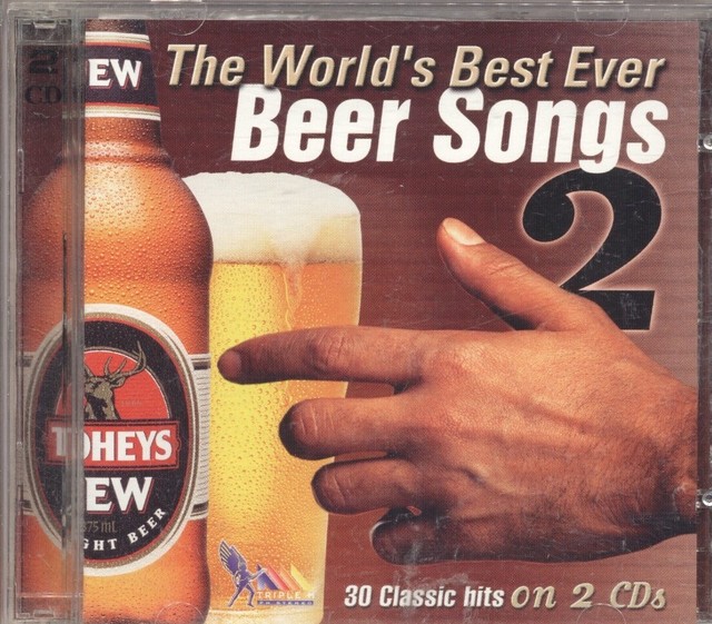 Compilation The Worlds Best Ever Beer Songs 2 Various Artists 2cd for
