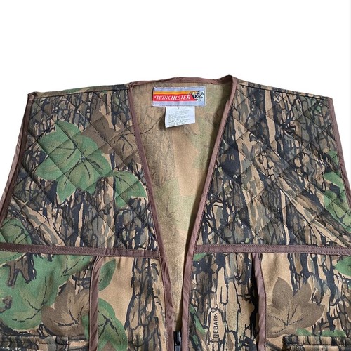 Winchester Conceal Trebark Camo Hunting Vest Sz XL - Picture 2 of 11