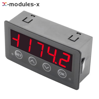 MODBUS-RTU Communication Display Meter RS485 Master-Slave-Monitored DC 8-25V